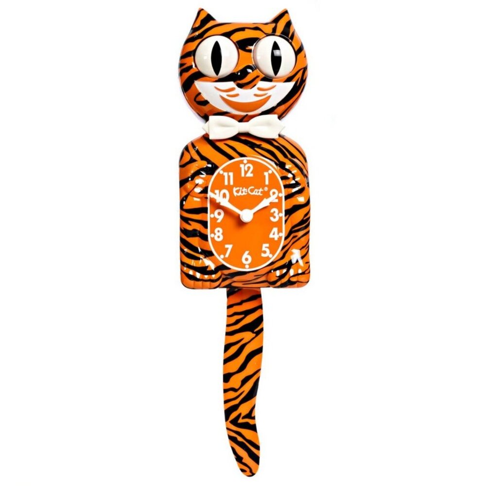 Exotic Pet Collection Bengal Tiger Kit-Cat Klock clock